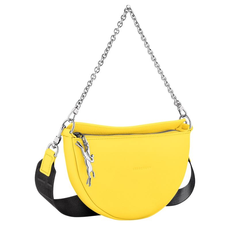 Borse Crossbody Donna Longchamp Smile S Gialle | XSQPD-4290