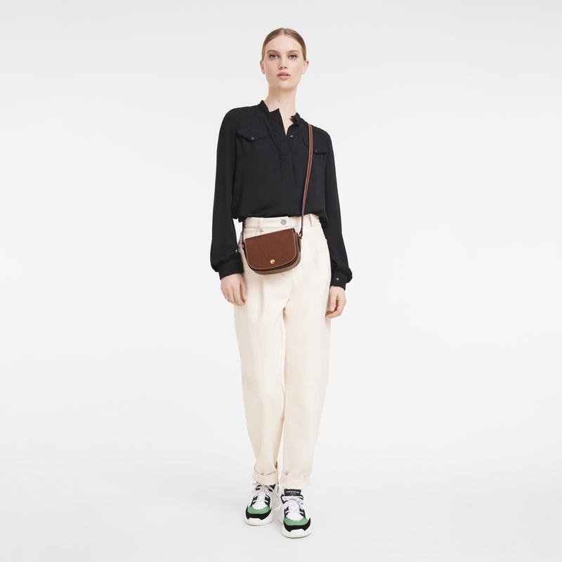 Borse Crossbody Donna Longchamp Épure XS Marroni | BZQSJ-0486