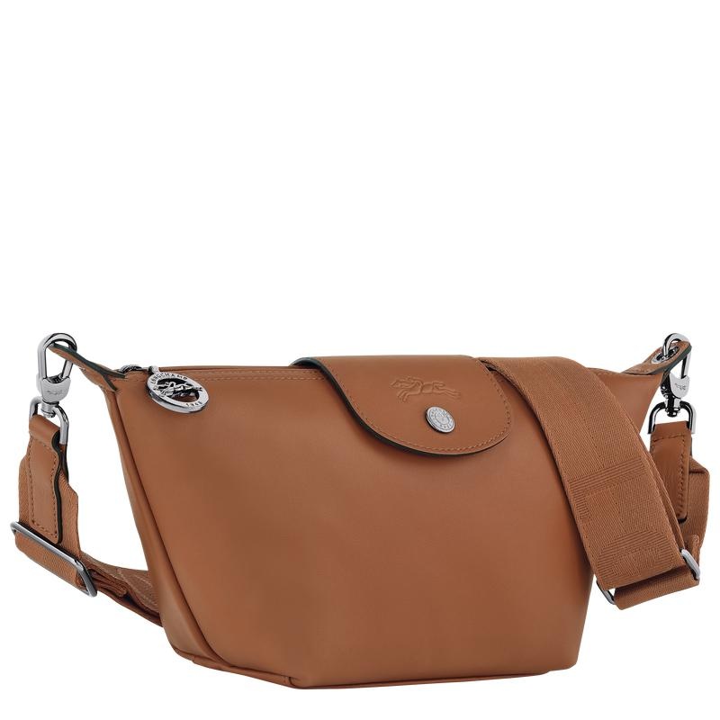 Borse Crossbody Uomo Longchamp Le Pliage Xtra XS Marroni | LSQCI-6749