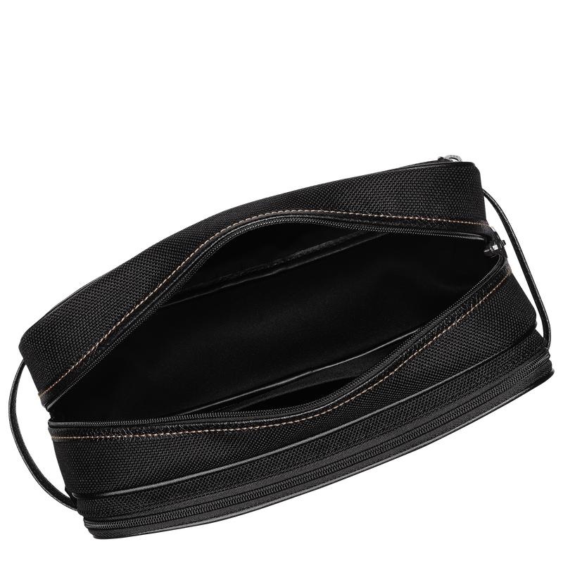 Borse Da Toilette Uomo Longchamp Boxford Nere | QKIRM-3650