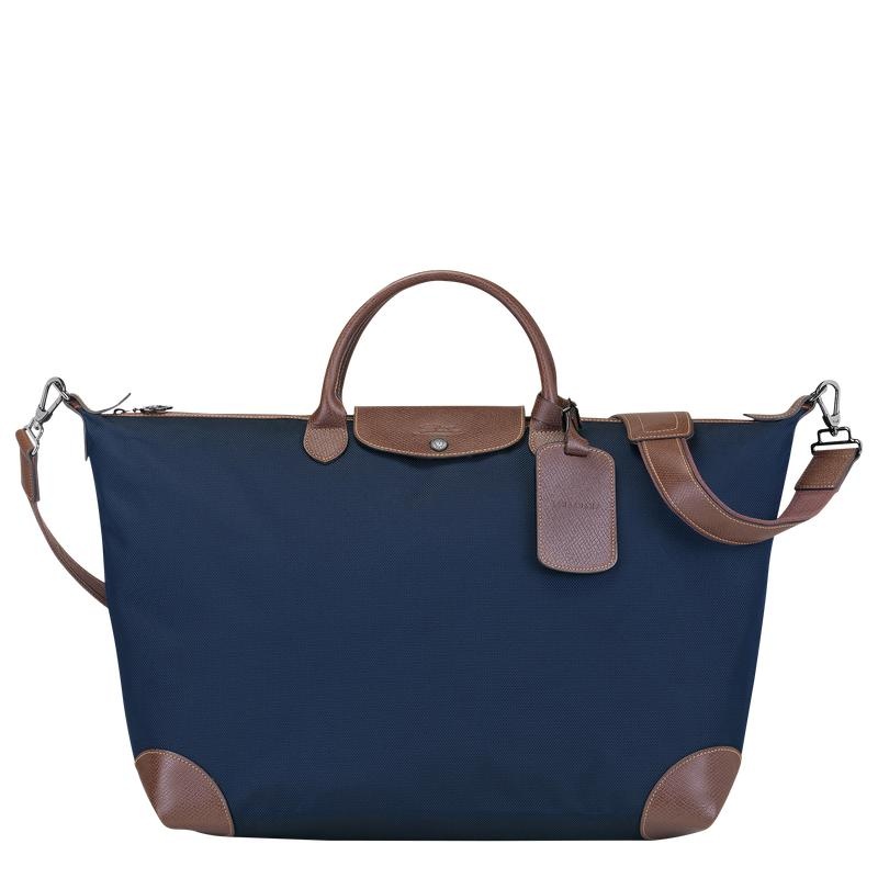 Borse Da Viaggio Donna Longchamp Boxford S Blu | IWMVX-3695