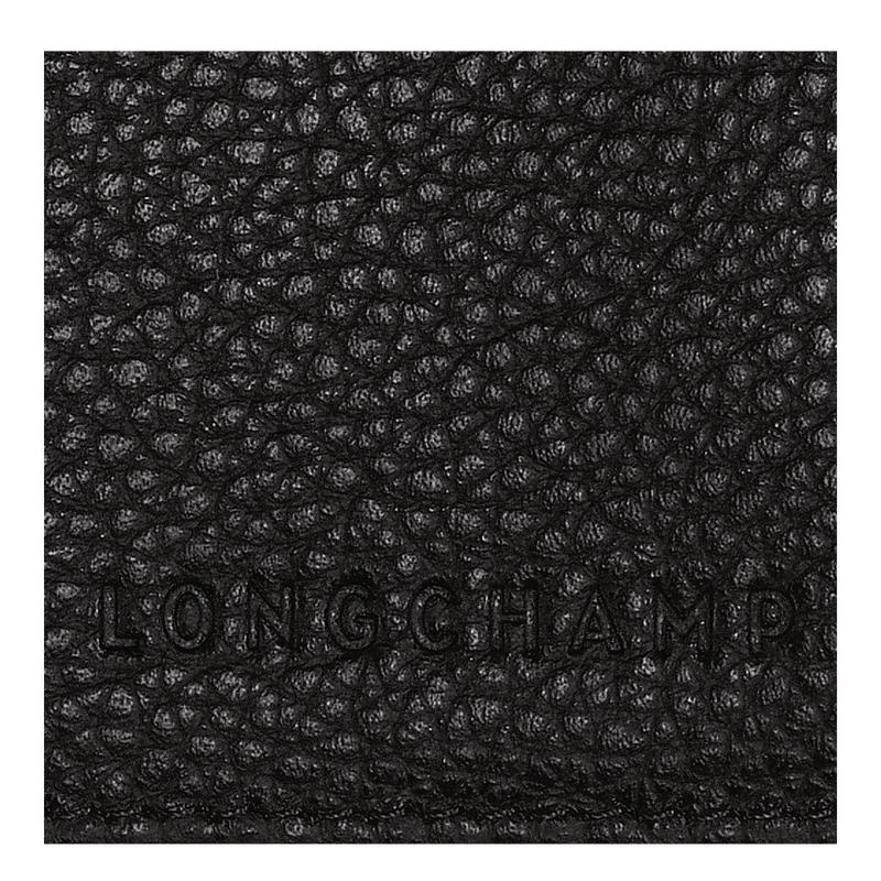 Borse Da Viaggio Donna Longchamp Le Foulonné Passport cover Nere | VZJKG-5630