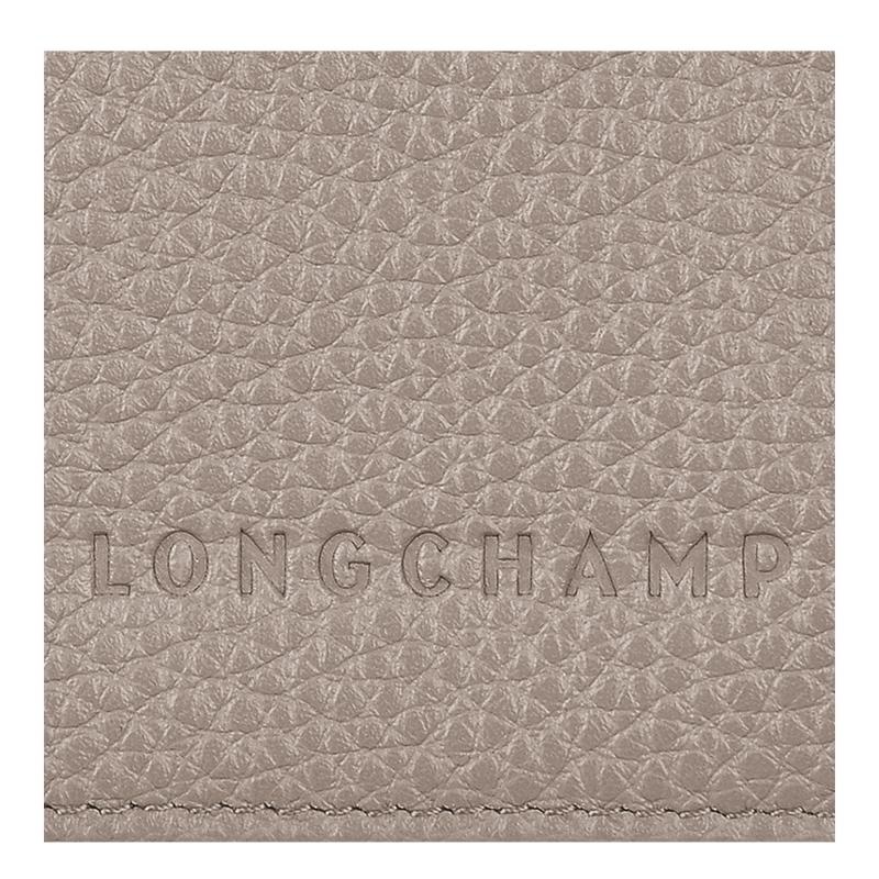 Borse Da Viaggio Donna Longchamp Le Foulonné Passport cover Grigie | FDEXQ-1423