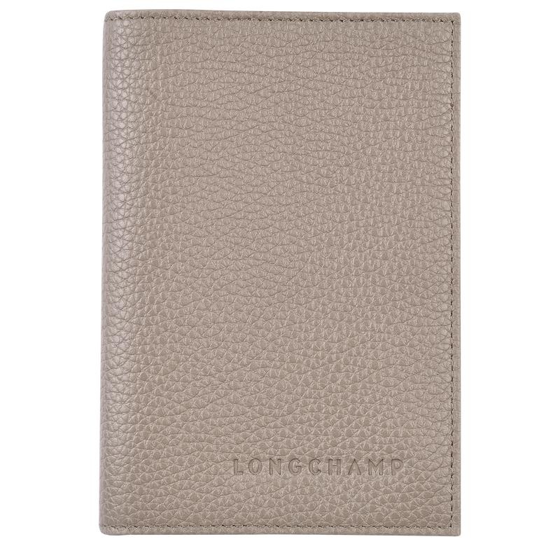 Borse Da Viaggio Donna Longchamp Le Foulonné Passport cover Grigie | FDEXQ-1423