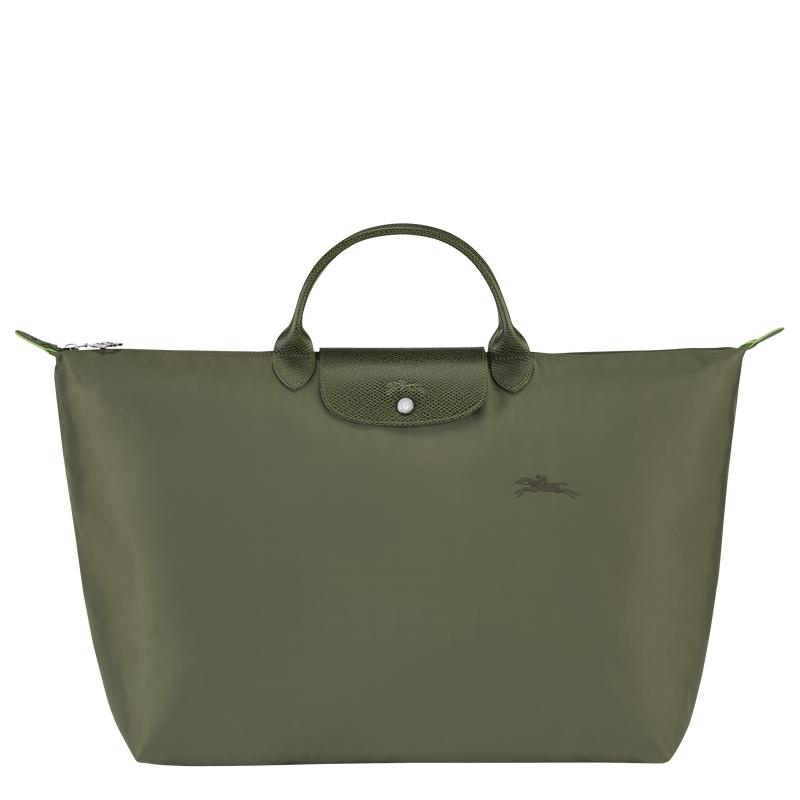 Borse Da Viaggio Donna Longchamp Le Pliage Green S Verdi | MXHGK-5692