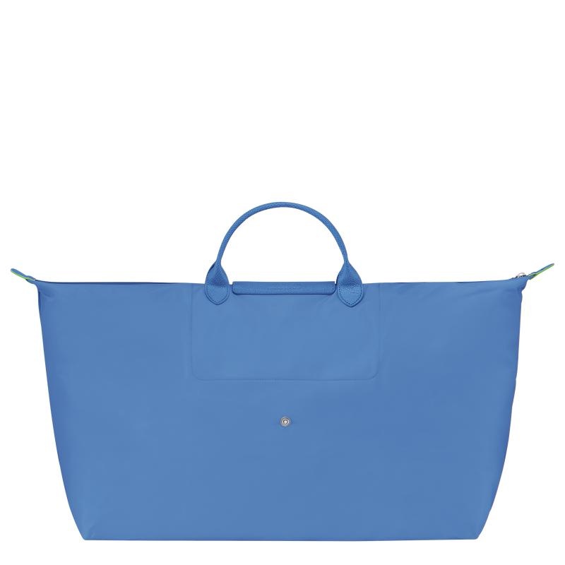 Borse Da Viaggio Donna Longchamp Le Pliage Green M Blu | ZBCVW-1925