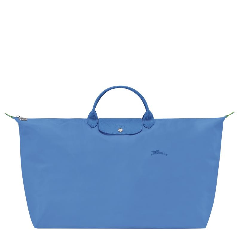 Borse Da Viaggio Donna Longchamp Le Pliage Green M Blu | ZBCVW-1925