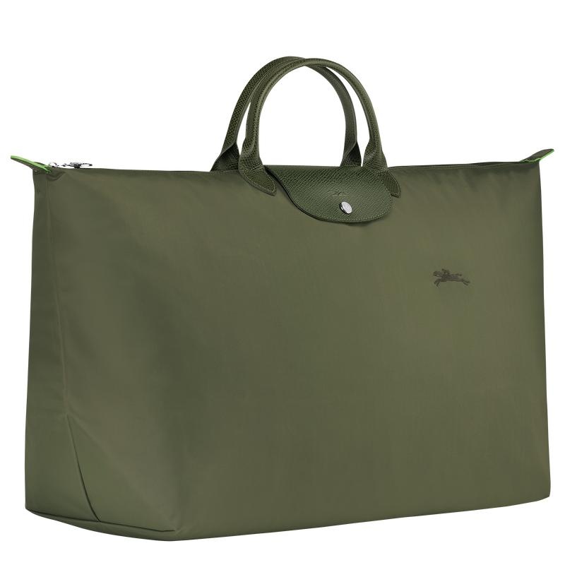 Borse Da Viaggio Donna Longchamp Le Pliage Green M Verdi | MXUKV-1059