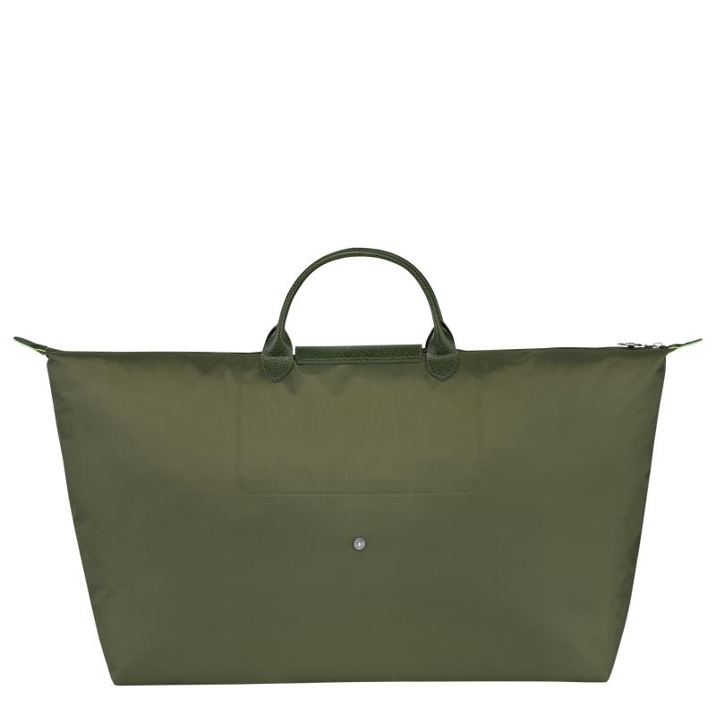 Borse Da Viaggio Donna Longchamp Le Pliage Green M Verdi | MXUKV-1059