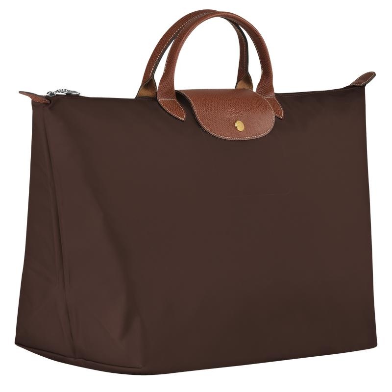 Borse Da Viaggio Donna Longchamp Le Pliage Original S Marroni | HQITO-1576