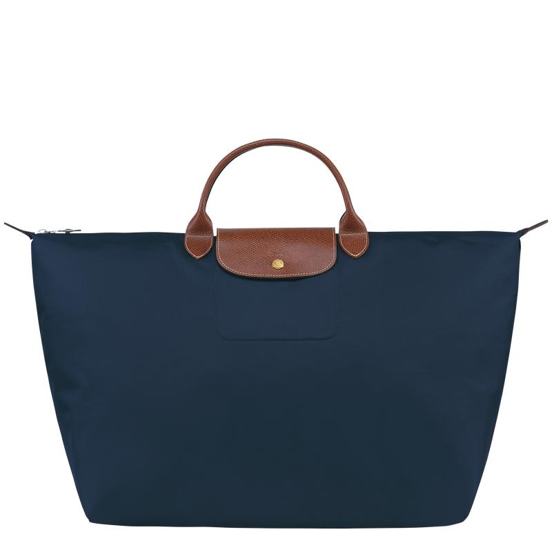 Borse Da Viaggio Donna Longchamp Le Pliage Original S Blu Marino | NGFAW-6357