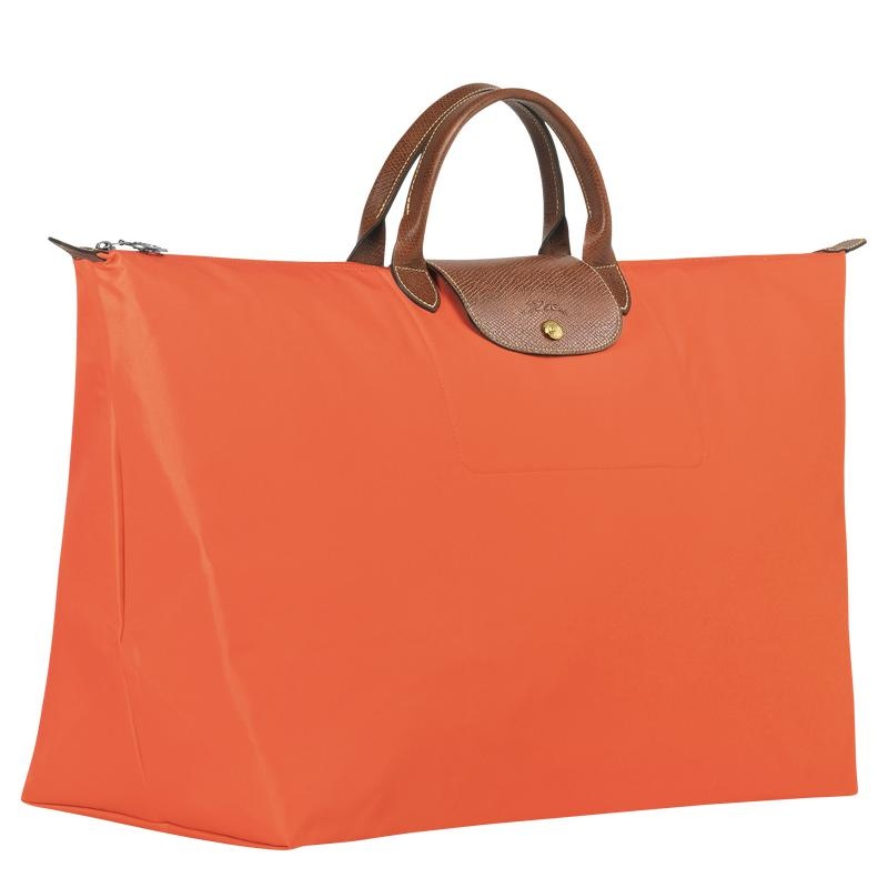 Borse Da Viaggio Donna Longchamp Le Pliage Original M Arancioni | UKDGR-8637