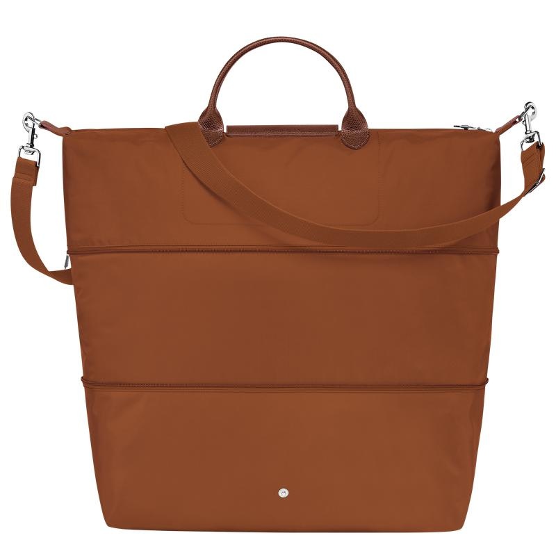 Borse Da Viaggio Donna Longchamp Le Pliage Green expandable Marroni | RUTOM-6973