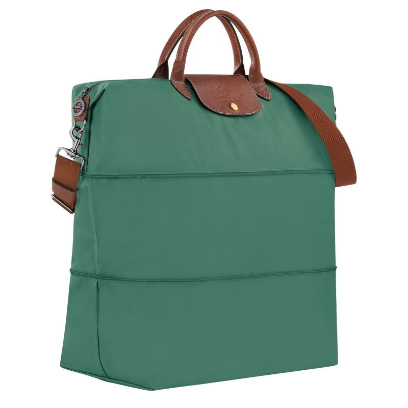 Borse Da Viaggio Donna Longchamp Le Pliage Original expandable Verdi | NKWYR-0592