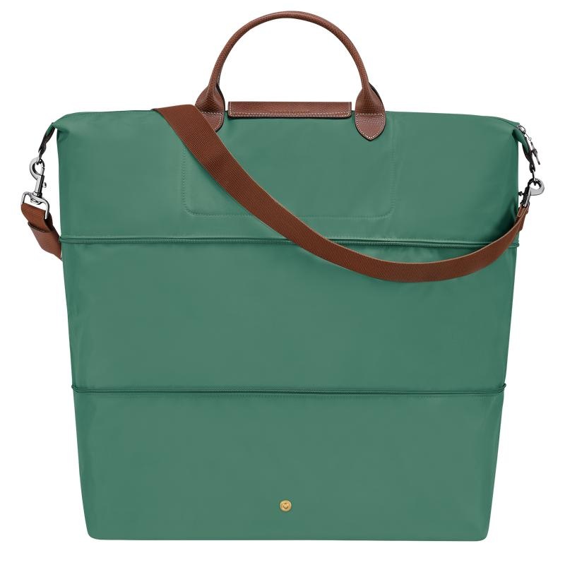 Borse Da Viaggio Donna Longchamp Le Pliage Original expandable Verdi | NKWYR-0592