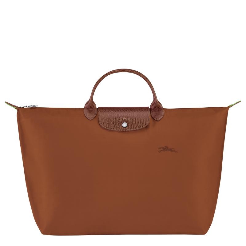 Borse Da Viaggio Donna Longchamp Le Pliage Green S Marroni | UKAMX-0458