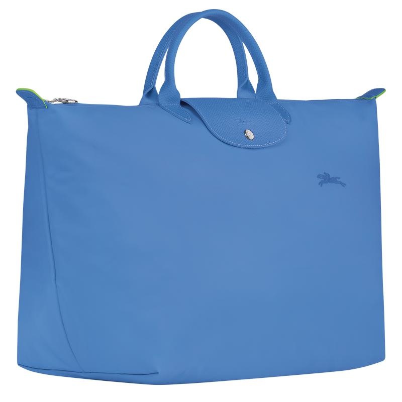 Borse Da Viaggio Donna Longchamp Le Pliage Green S Blu | UWQKJ-9624