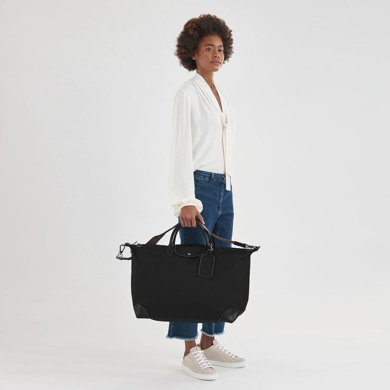 Borse Da Viaggio Uomo Longchamp Boxford S Nere | EMUAG-8795