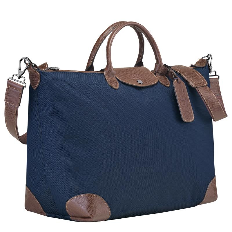 Borse Da Viaggio Uomo Longchamp Boxford S Blu | FKNGA-2974