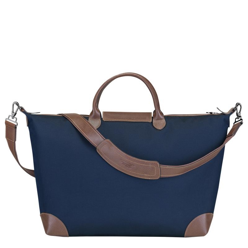 Borse Da Viaggio Uomo Longchamp Boxford S Blu | FKNGA-2974