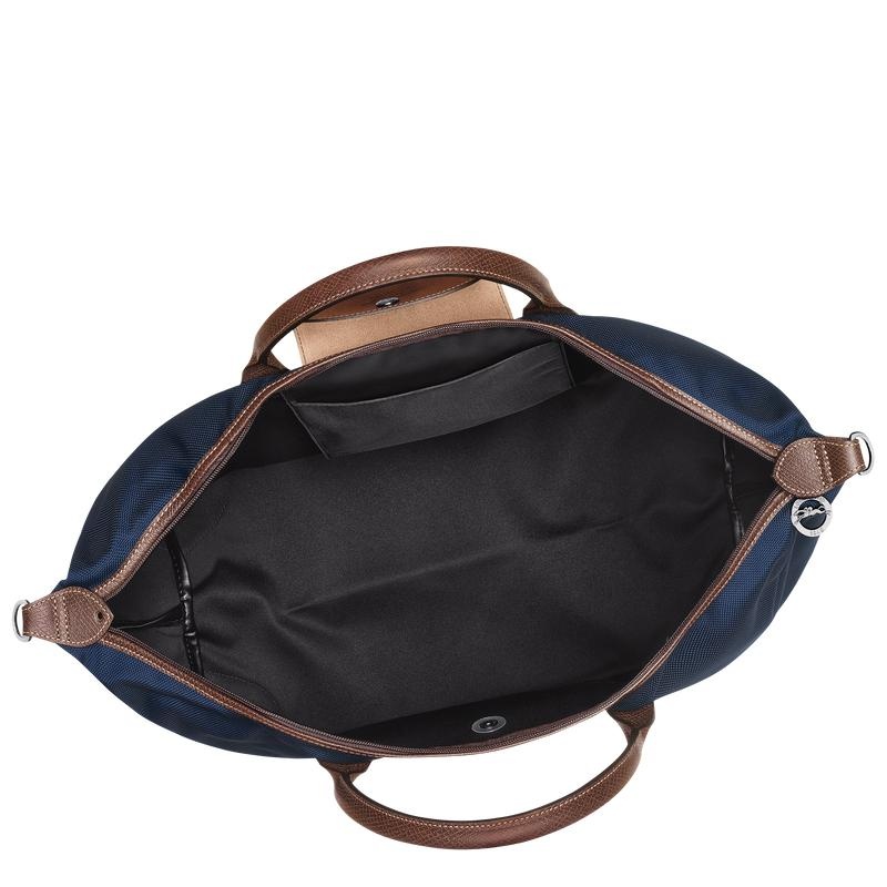 Borse Da Viaggio Uomo Longchamp Boxford S Blu | FKNGA-2974