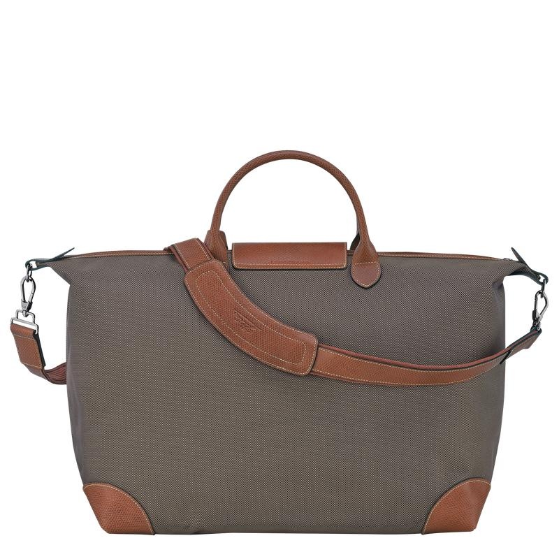 Borse Da Viaggio Uomo Longchamp Boxford S Marroni | LSCYR-0329