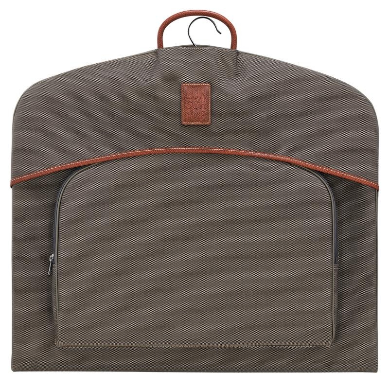 Borse Da Viaggio Uomo Longchamp Boxford Garment cover Marroni | NKHXR-3051