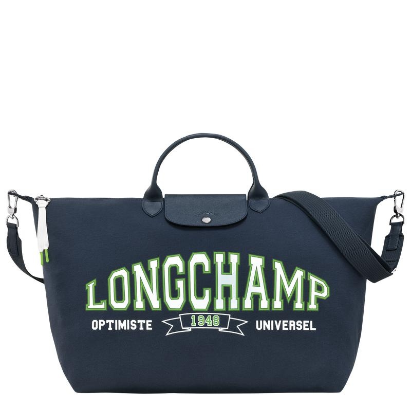 Borse Da Viaggio Uomo Longchamp Le Pliage Collezioni Blu Marino | SBNZQ-1906