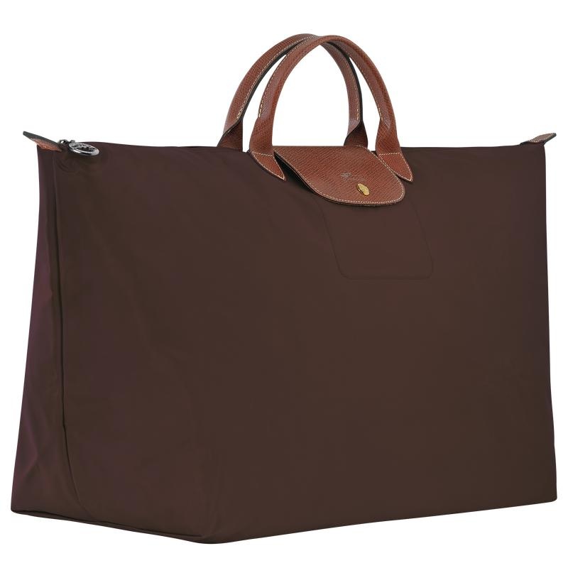 Borse Da Viaggio Uomo Longchamp Le Pliage Original M Marroni | CITJM-5780