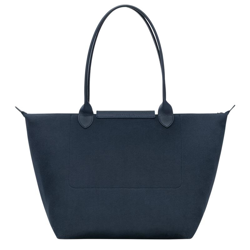 Borse Tote Donna Longchamp Le Pliage Collezioni L Blu Marino | HYQBW-1039