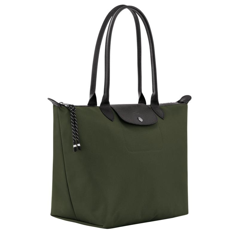 Borse Tote Donna Longchamp Le Pliage Energy L Khaki | XUWCP-8750