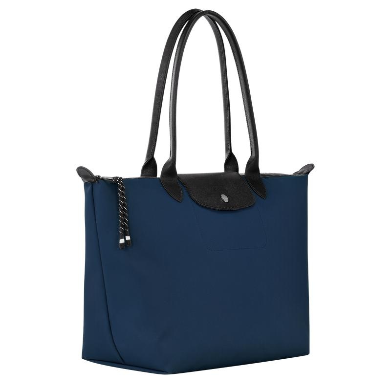 Borse Tote Donna Longchamp Le Pliage Energy L Blu Marino | CWPET-8072