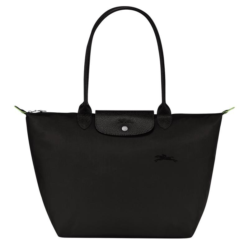 Borse Tote Donna Longchamp Le Pliage Green L Nere | JTADP-3706