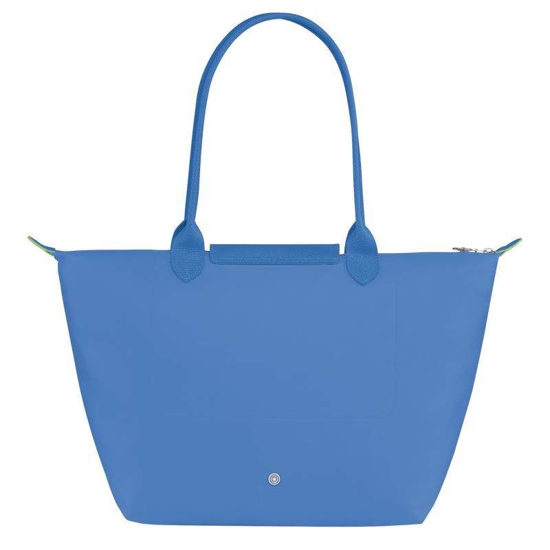 Borse Tote Donna Longchamp Le Pliage Green L Blu | PSDWJ-9130