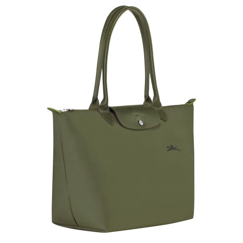 Borse Tote Donna Longchamp Le Pliage Green L Verdi | CWUYE-8723