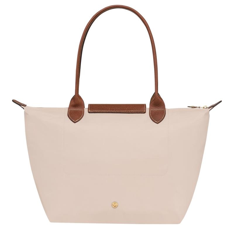 Borse Tote Donna Longchamp Le Pliage Original M Bianche | HLTGN-6305