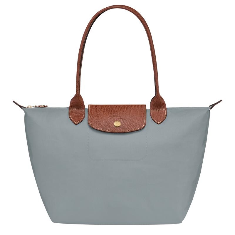 Borse Tote Donna Longchamp Le Pliage Original M Grigie | YJRDC-2317