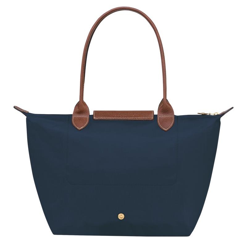 Borse Tote Donna Longchamp Le Pliage Original M Blu Marino | FYCGE-0532