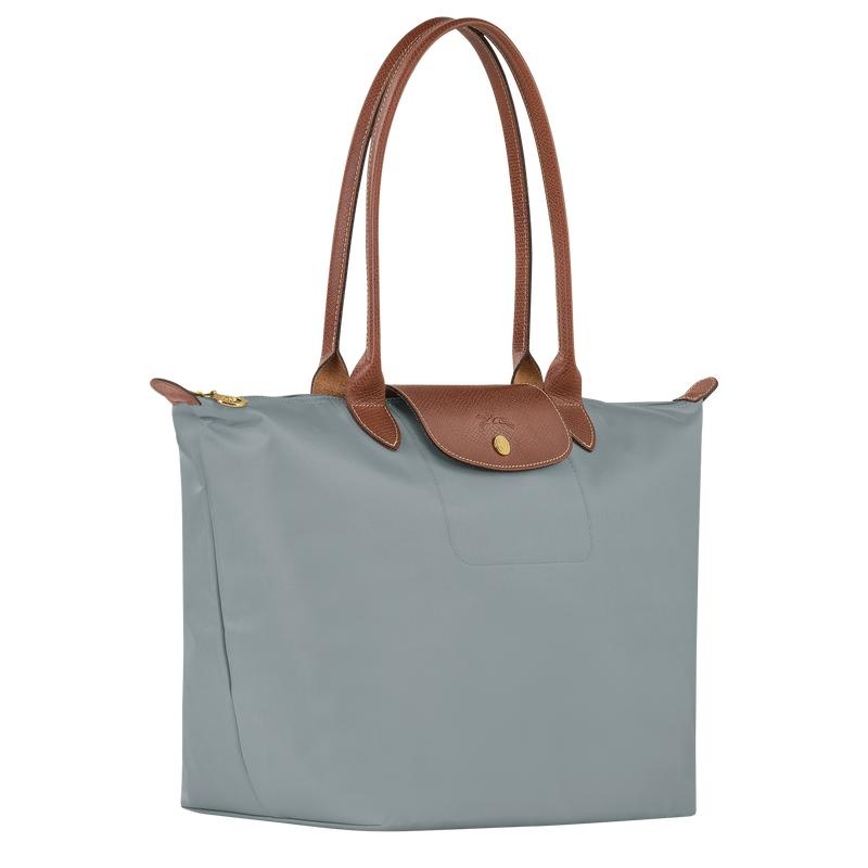 Borse Tote Donna Longchamp Le Pliage Original L Grigie | JEILW-7234