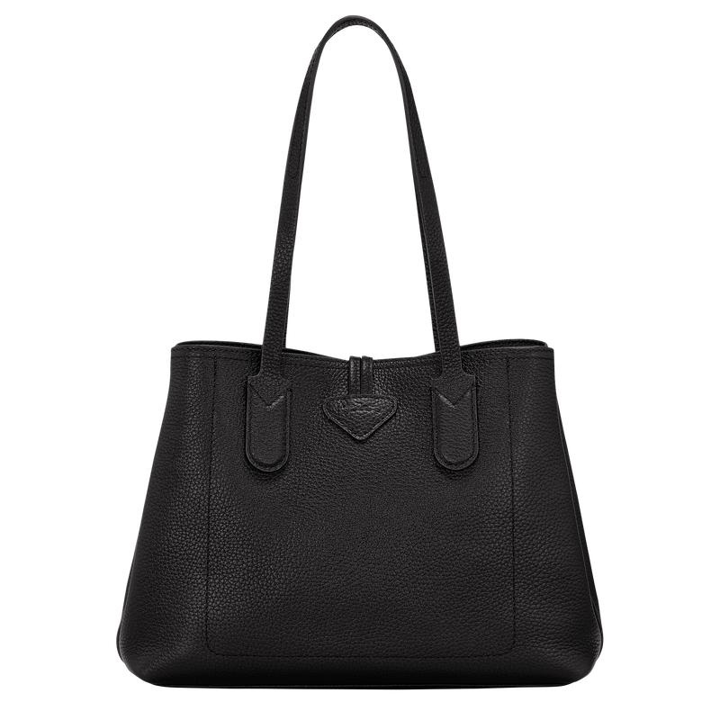 Borse Tote Donna Longchamp Roseau Essential M Nere | VBLPA-5903