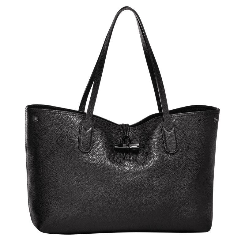 Borse Tote Donna Longchamp Roseau Essential L Nere | PZSCW-5812