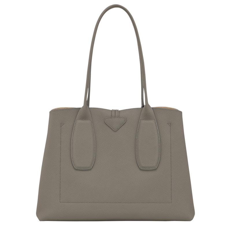 Borse Tote Donna Longchamp Roseau L Grigie | TJEAQ-7580