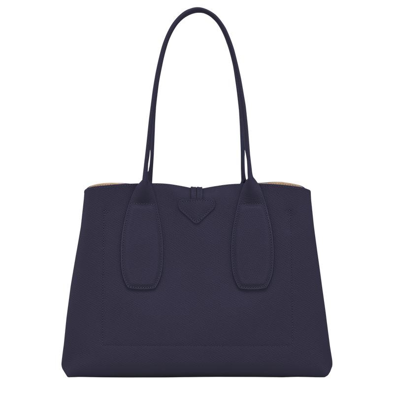 Borse Tote Donna Longchamp Roseau L Viola | FHDPM-7235