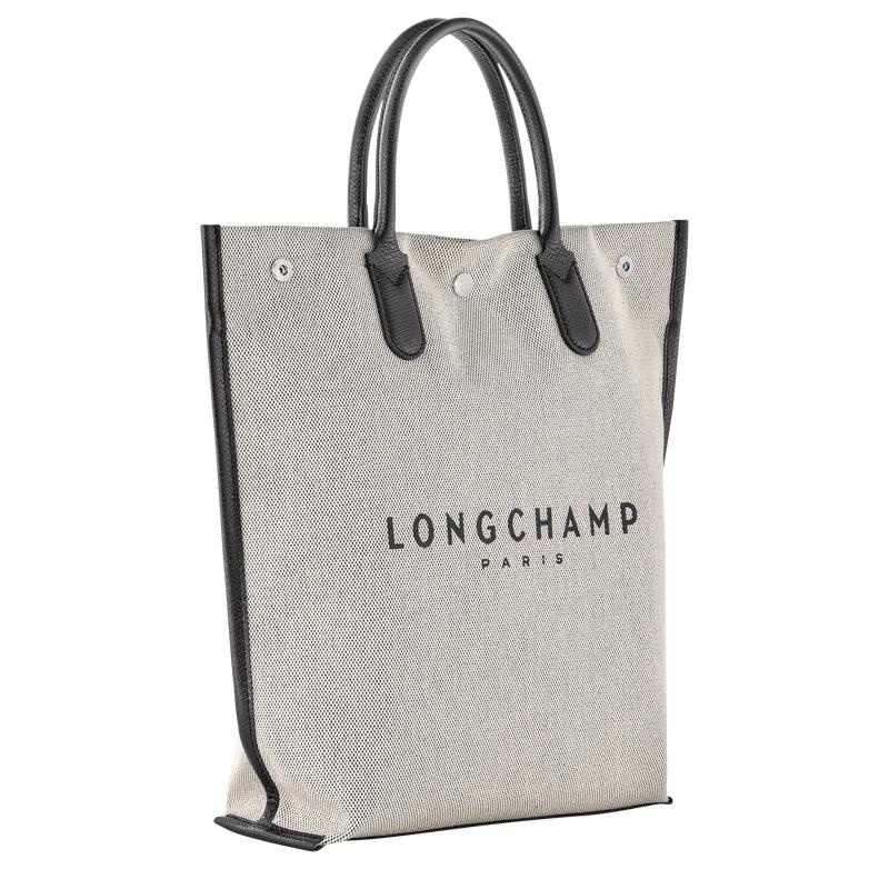 Borse Tote Uomo Longchamp Essential M Bianche | ZGRJY-7914