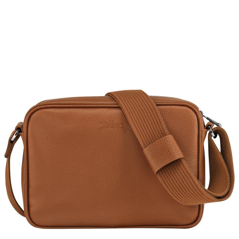 Camera Bag Uomo Longchamp Le Foulonné S Marroni | VWUMF-7184