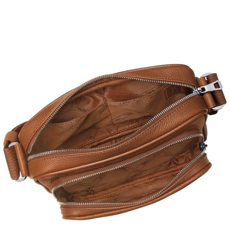 Camera Bag Uomo Longchamp Le Foulonné S Marroni | VWUMF-7184