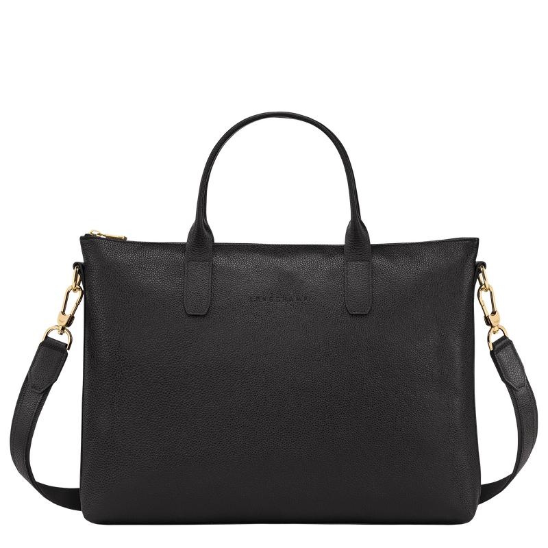 Cartella Uomo Longchamp Le Foulonné S Nere | OLNHF-9872