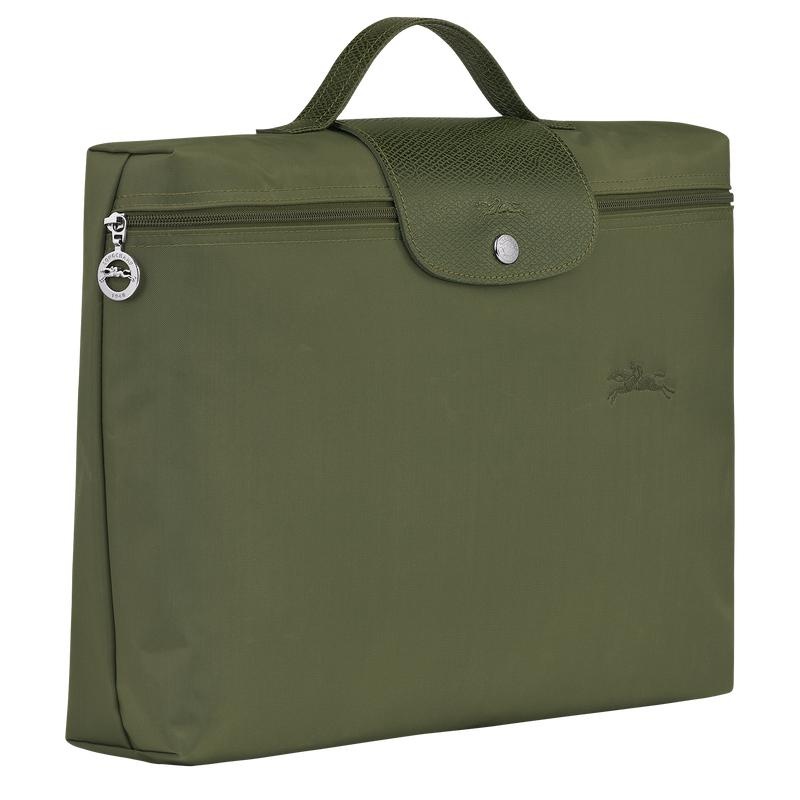 Cartella Uomo Longchamp Le Pliage Green S Verdi | YPADQ-9560