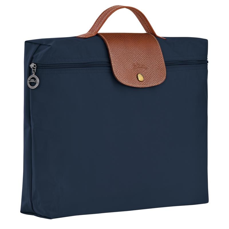 Cartella Uomo Longchamp Le Pliage Original S Blu Marino | VZOXP-1389