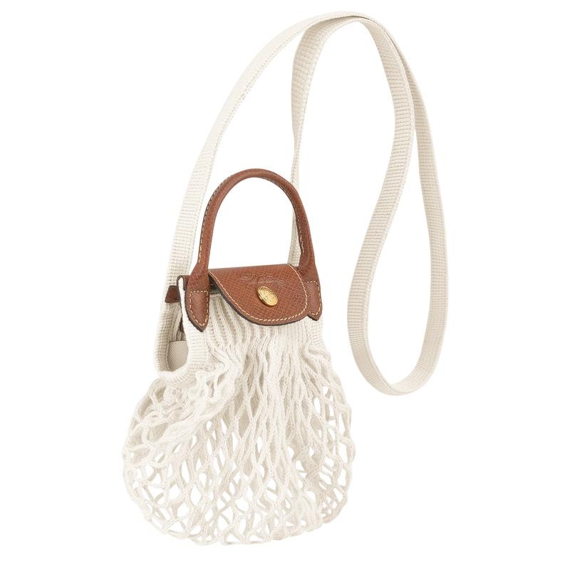 Mesh Bag Donna Longchamp Le Pliage Filet XS Bianche | NLHTK-3528